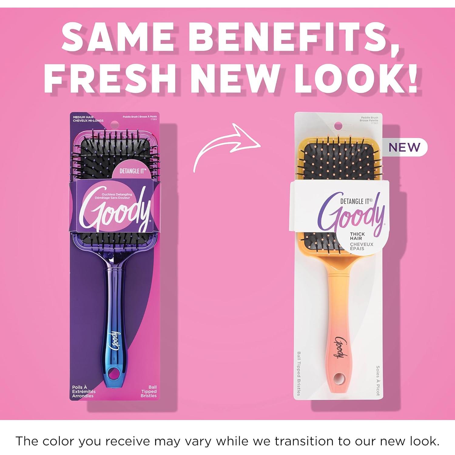 Cepillo Desenredante Goody Dream Detangle It para Cabello Grueso