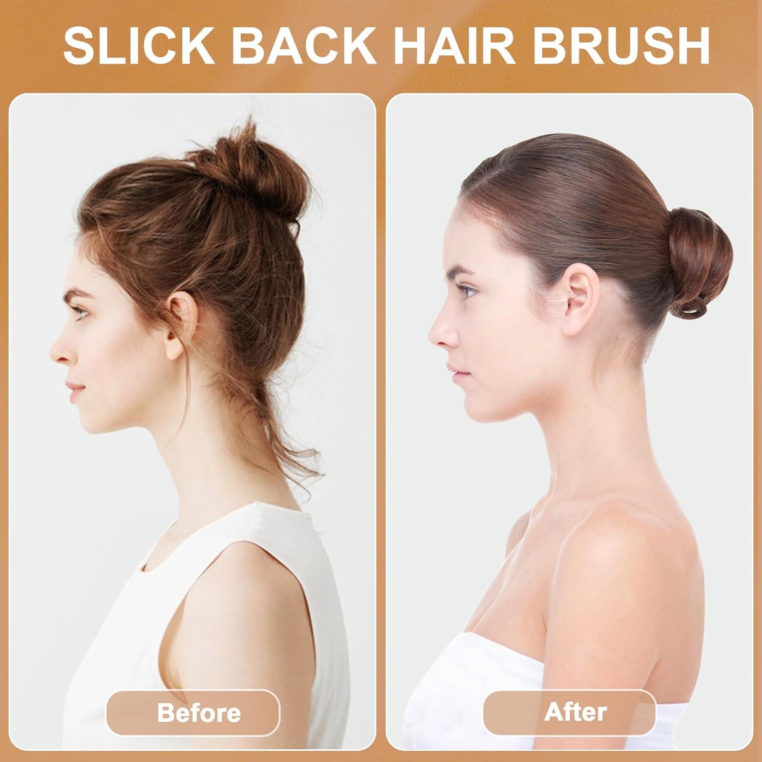 Cepillo para Cabello OWIIZI Slick Back de Cerdas de Jabalí