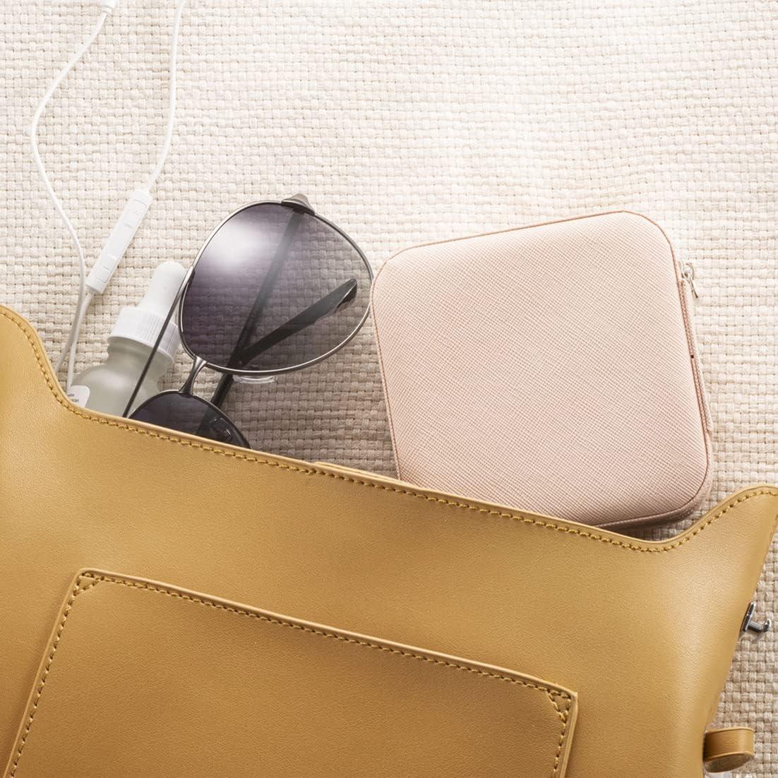 Estuche de Joyería de Viaje Pewmog - Negro, 10x10x5 cm