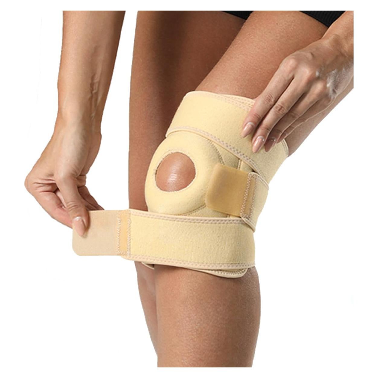 Freno de Rodilla SUJAYU Beige - Soporte para Dolor y Lesiones