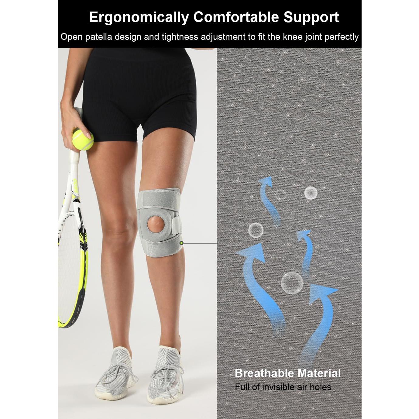 Freno de Rodilla SUJAYU Beige - Soporte para Dolor y Lesiones