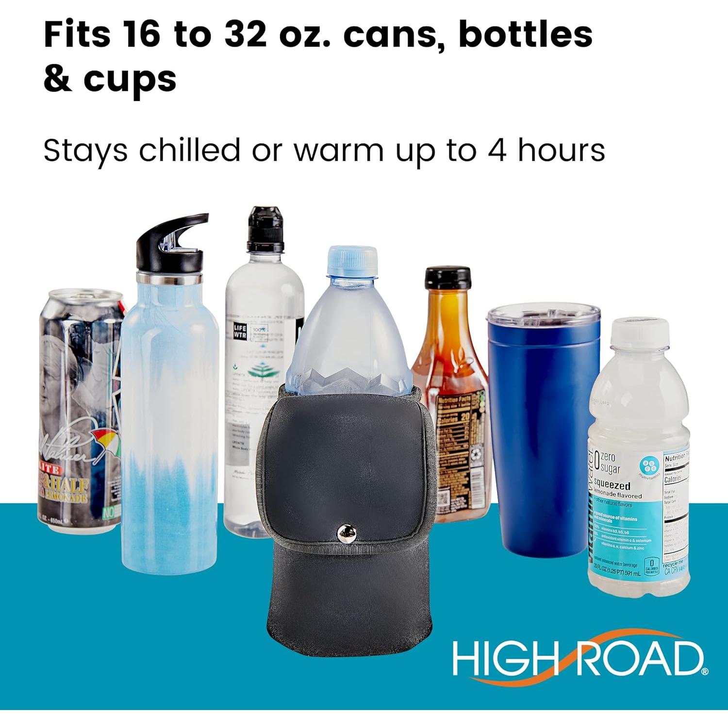 Soporte de Botella Neopreno High Road AquaPockets - Negro