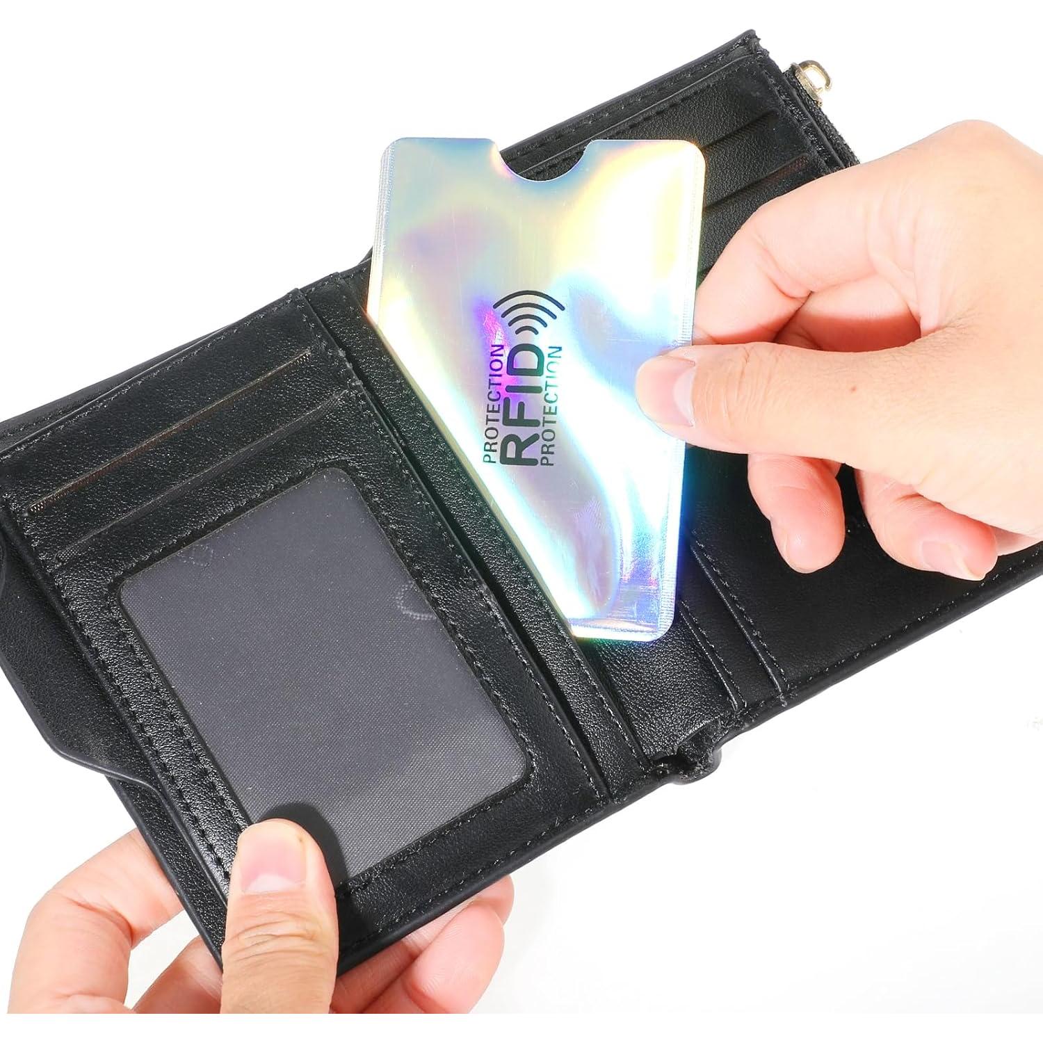 Set de 36 Fundas Bloqueadoras RFID Molain Multicolor 9.1x6.3cm