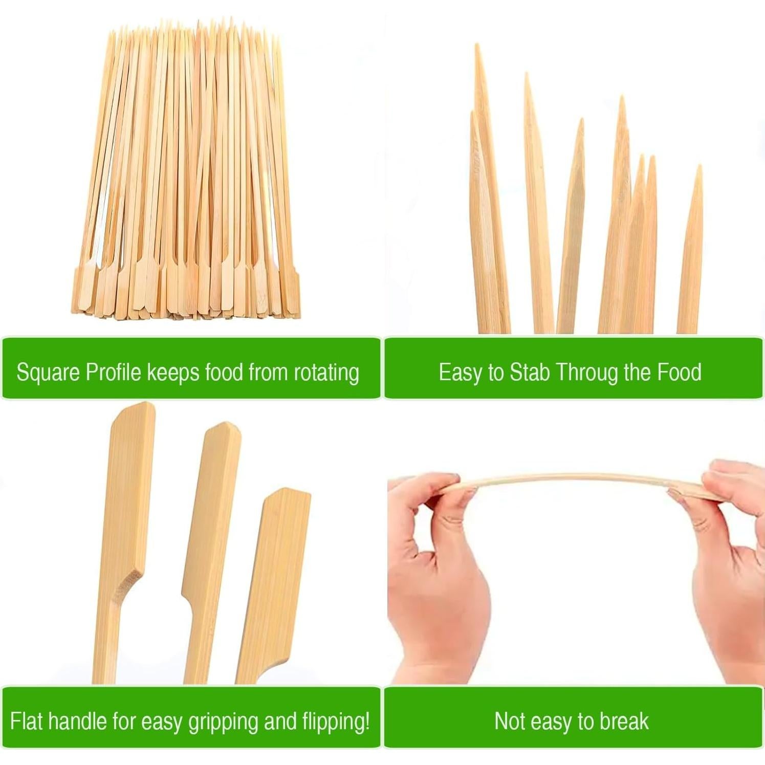 Palitos de Bambú para Aperitivos Pinchitto 11.94 cm - 100 PCS