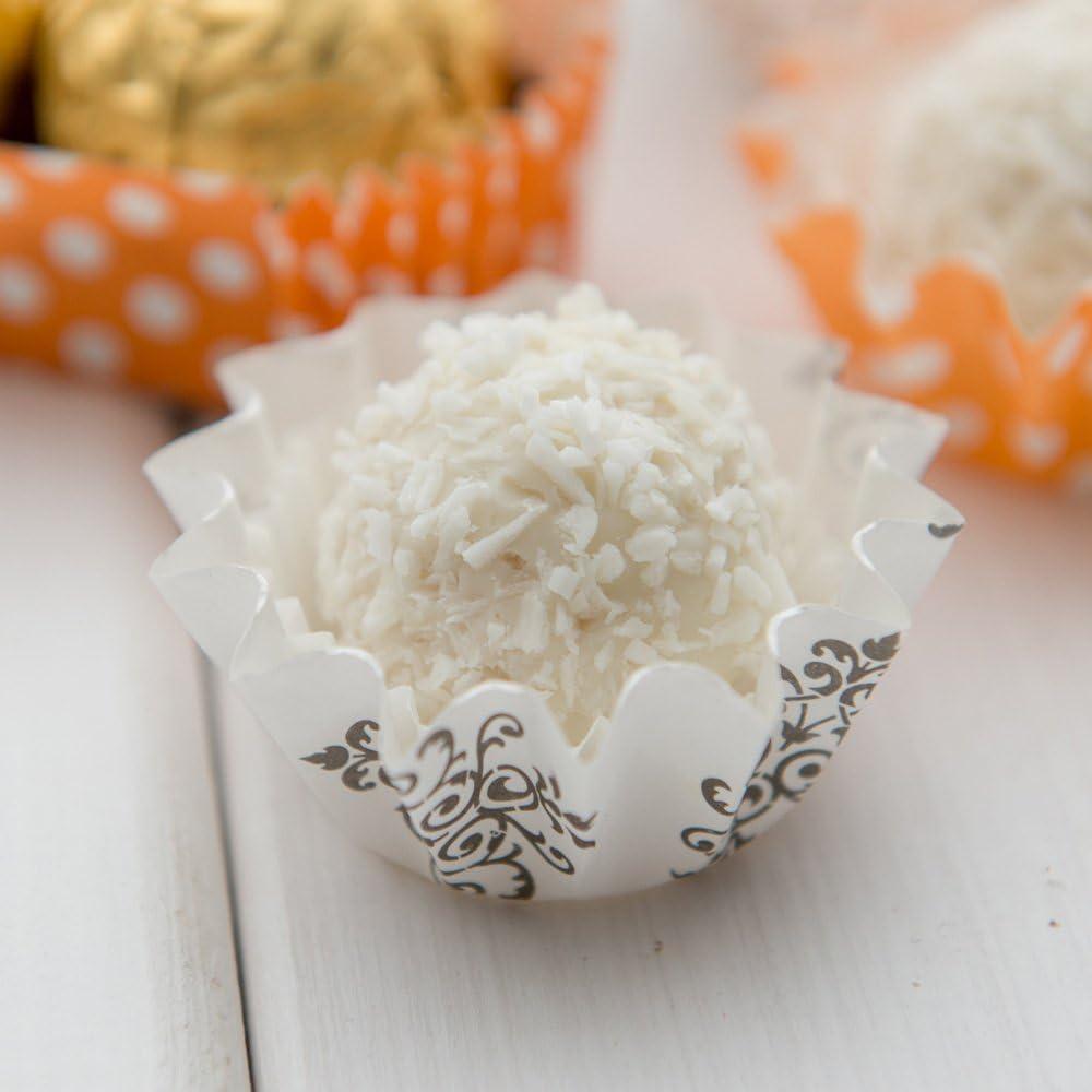 Moldes para Hornear Desechables Restaurantware 200 Unidades Floral