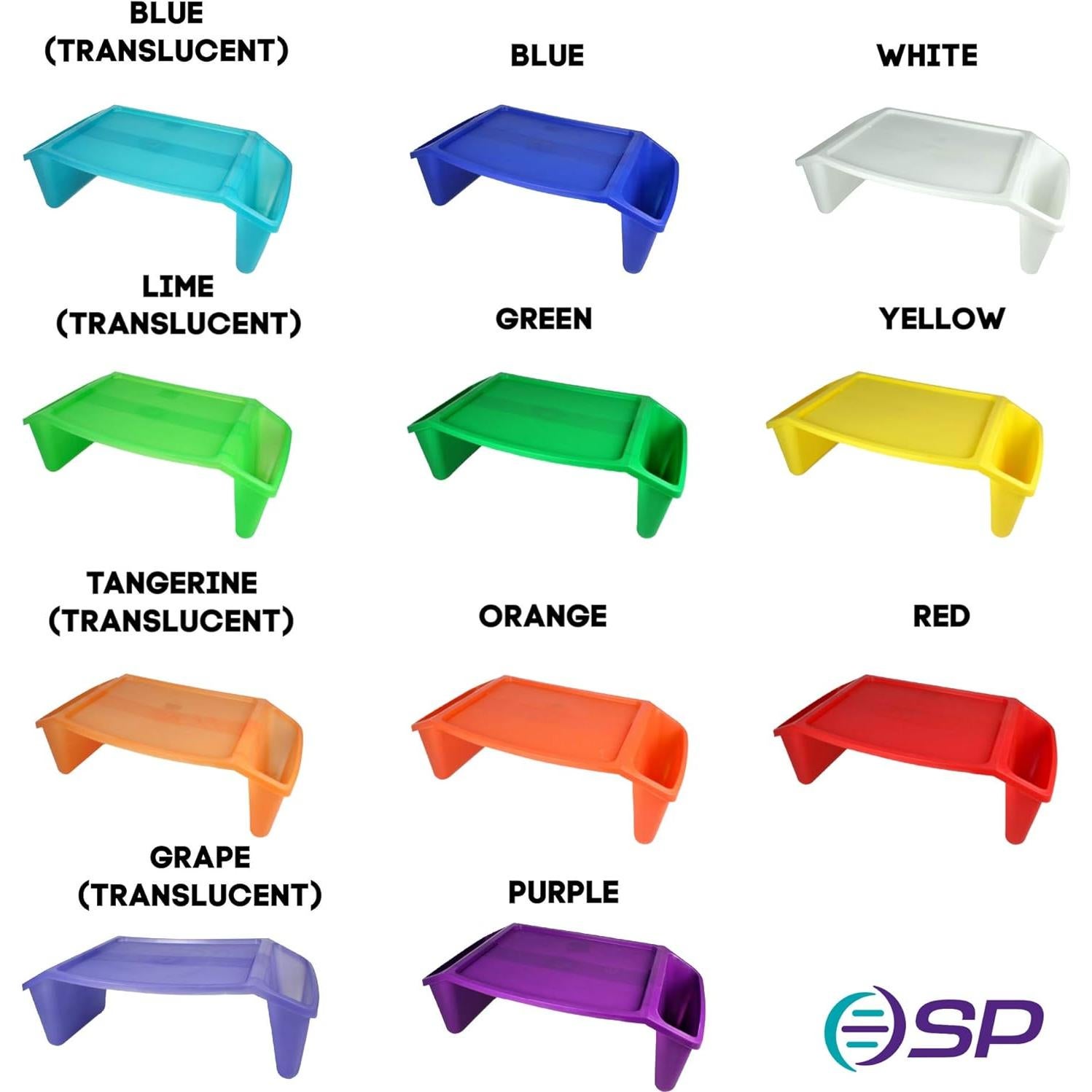 Bandeja de Cama Maddak Universal - Paquete de 2, Colores Variados