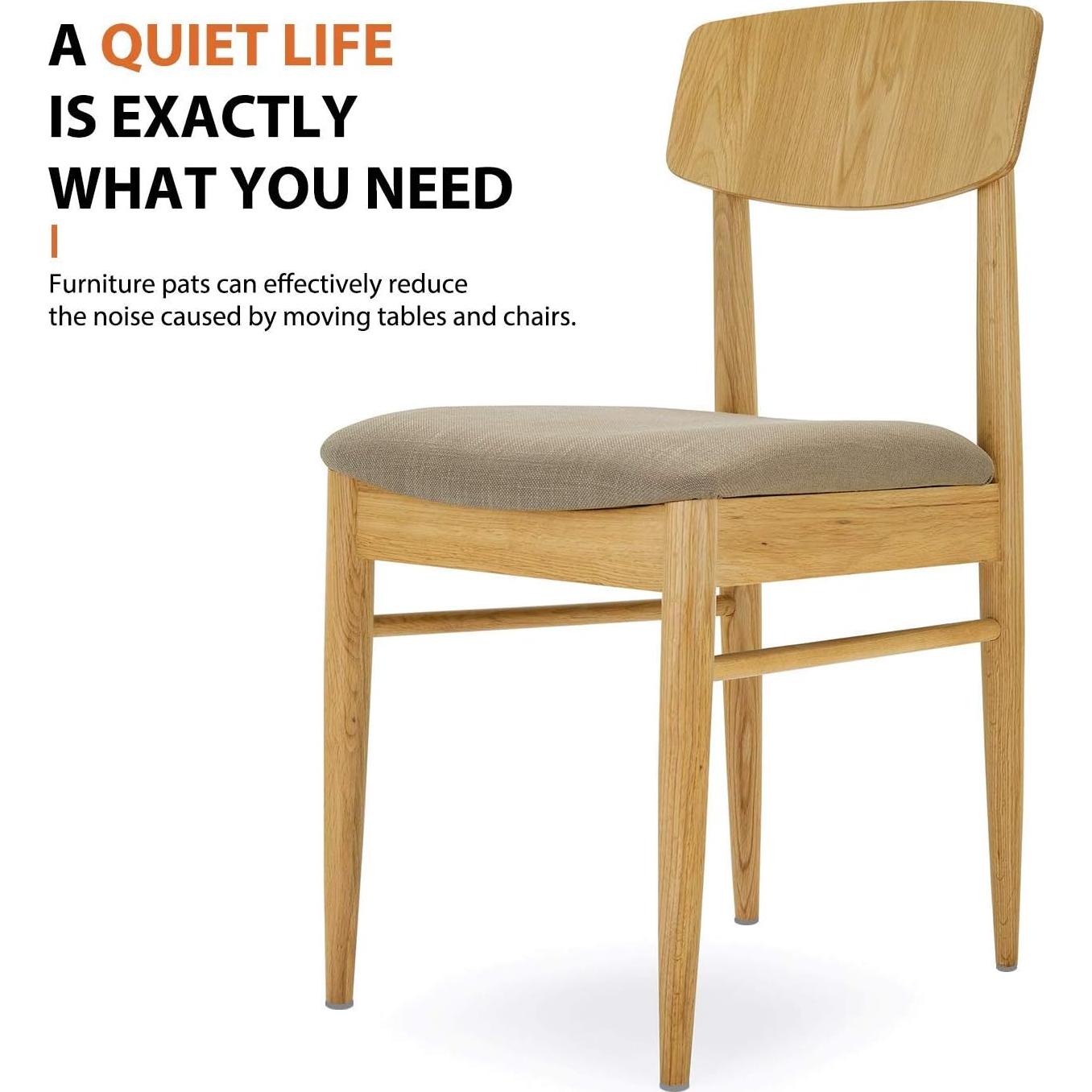 Almohadillas de Fieltro BAIPOK 300 Pcs Antirayaduras 3mm