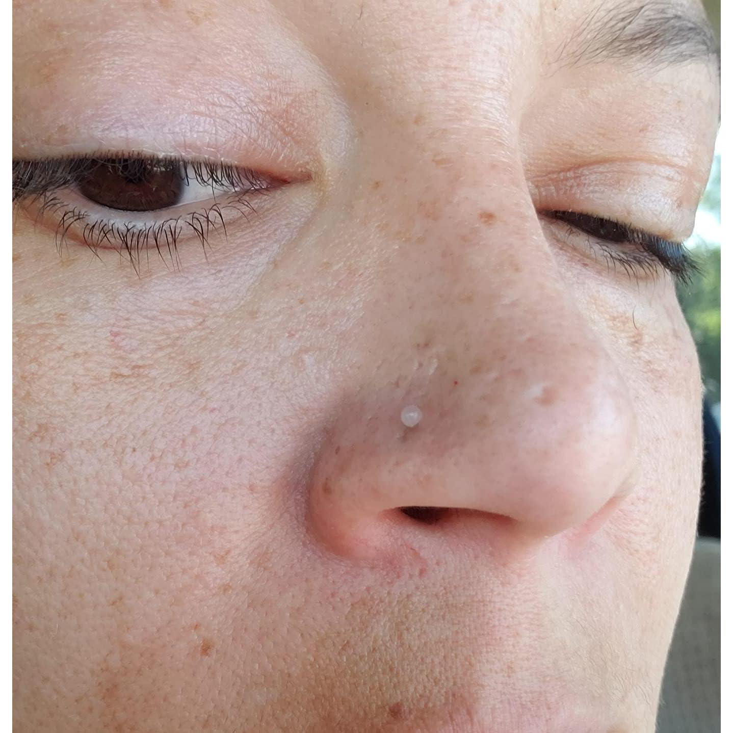 Anillos de Nariz Transparentes QWALIT 18g 20g 12 Piezas