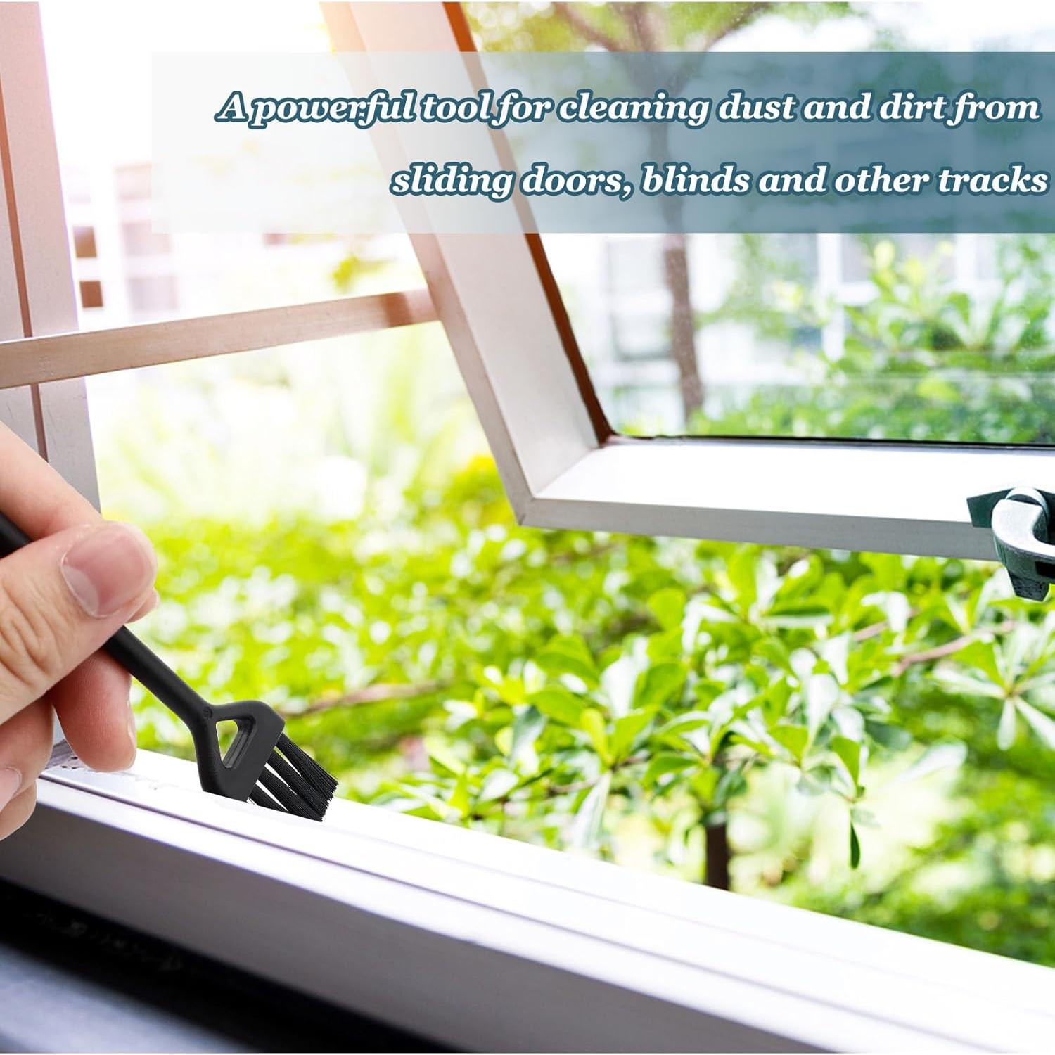 Keyboard Cleaning Brush, 6 Pcs Plastic Handle Nylon Anti Static Brush Kit Fit for Computer Keyboard, Laptop, Phone, Car Interior Detailing Cleaning Tools