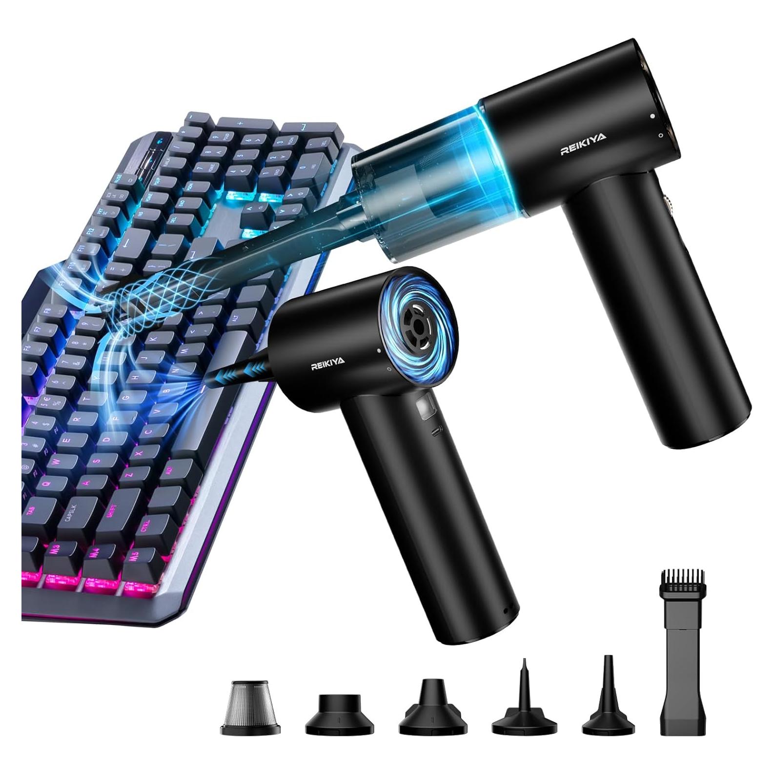 Soplador de Aire Comprimido Reikiya HV-C11 Inalámbrico 18000Pa