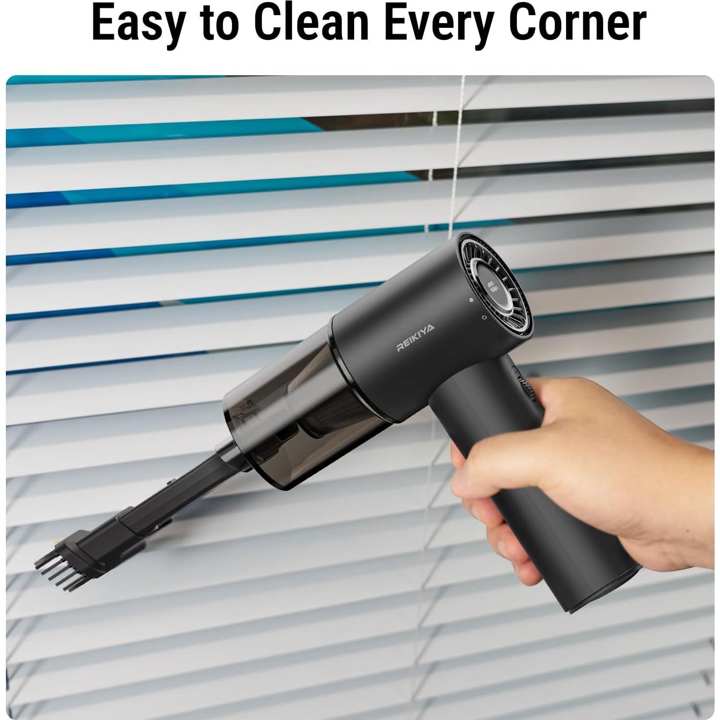 Soplador de Aire Comprimido Reikiya HV-C11 Inalámbrico 18000Pa