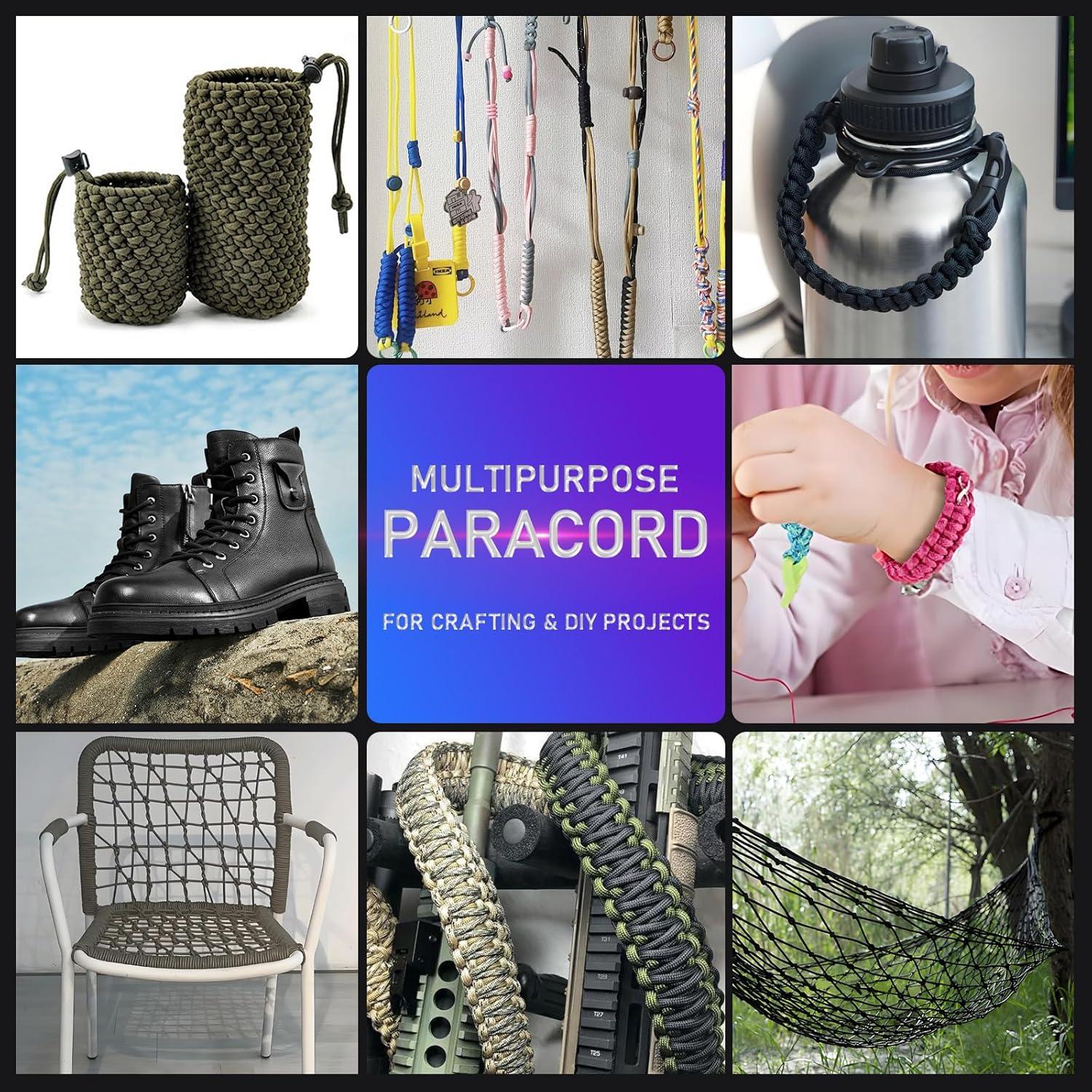 Cuerda Paracord 750LB Paracordland 30.48m Verde Militar