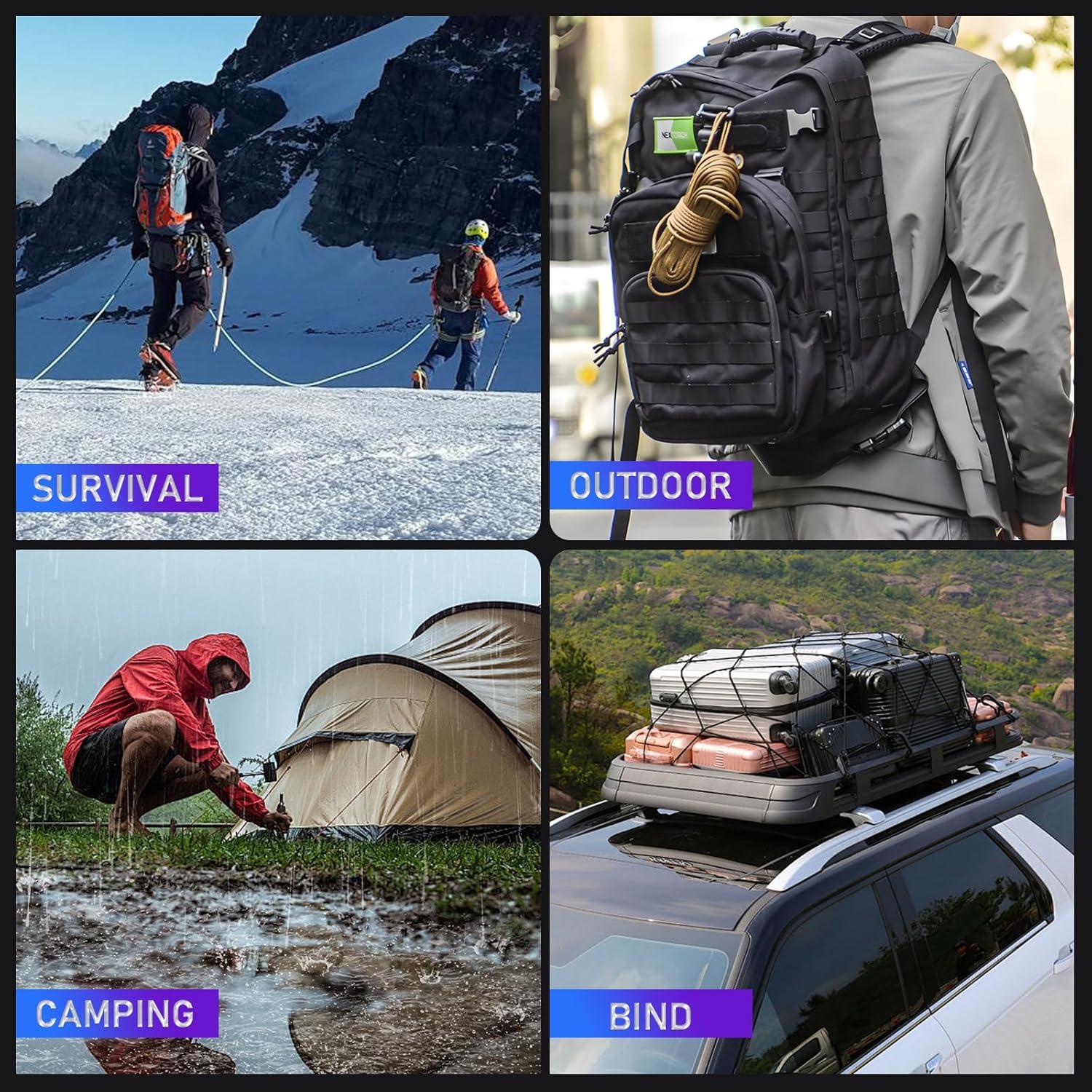 Cuerda Paracord 750LB Paracordland 30.48m Verde Militar