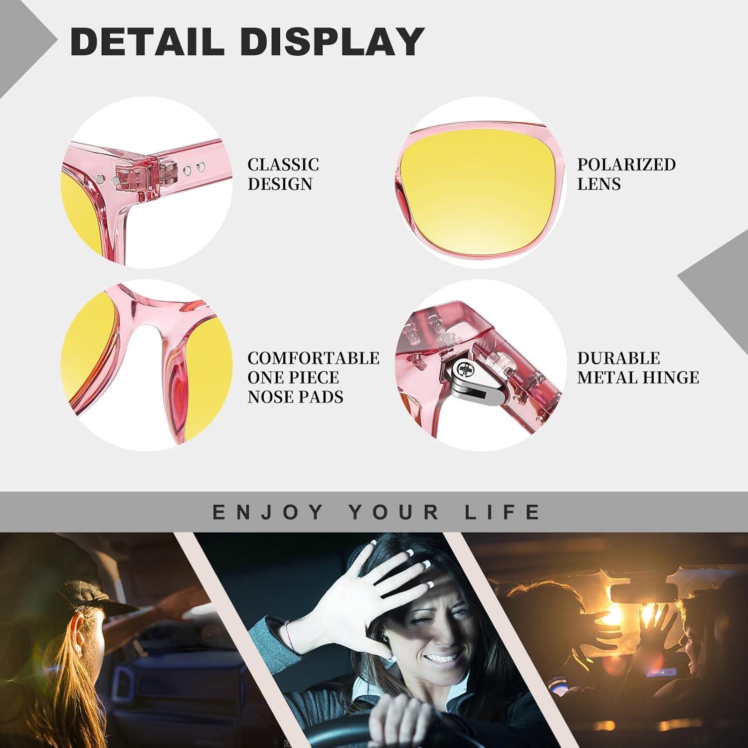 Gafas de Conducción Kelinln Polarizadas Tinte Amarillo HD