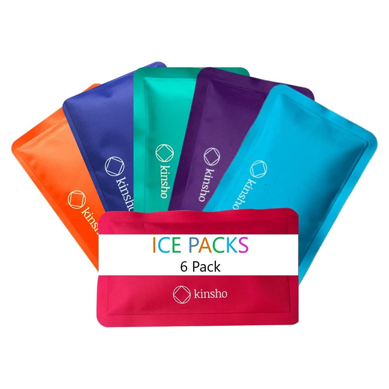 Paquete de Hielo Reutilizable kinsho para Almuerzo 10.9x19cm