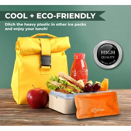 Paquete de Hielo Reutilizable kinsho para Almuerzo 10.9x19cm