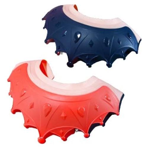 Gorro de Baño Ajustable ICHIcommerce para Bebé - Corona Azul/Rosa