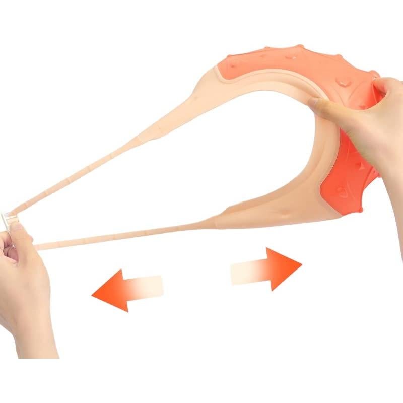 Gorro de Baño Ajustable ICHIcommerce para Bebé - Corona Azul/Rosa