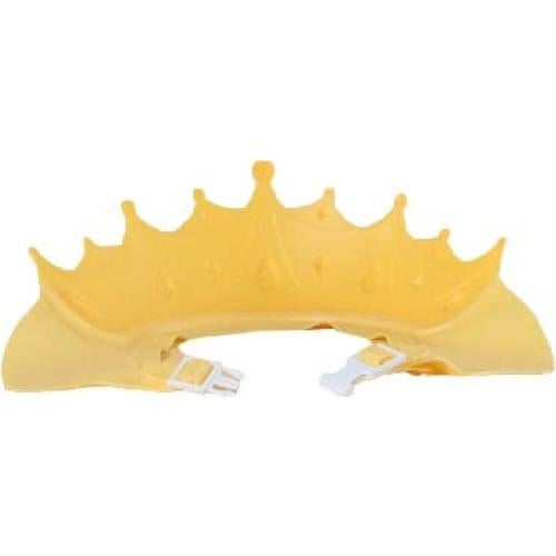 Gorro de Baño Ajustable ICHIcommerce para Bebé - Corona Azul/Rosa