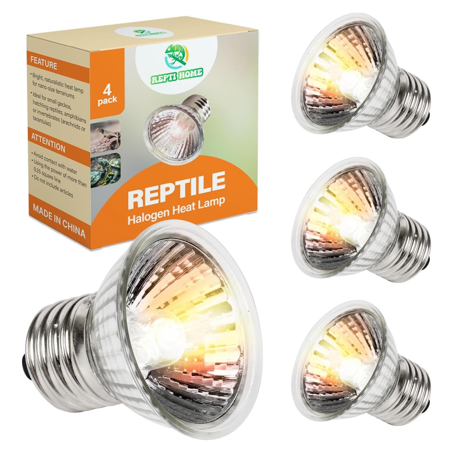 Lámpara de Calor para Reptiles REPTI HOME 25W UVA UVB 4P