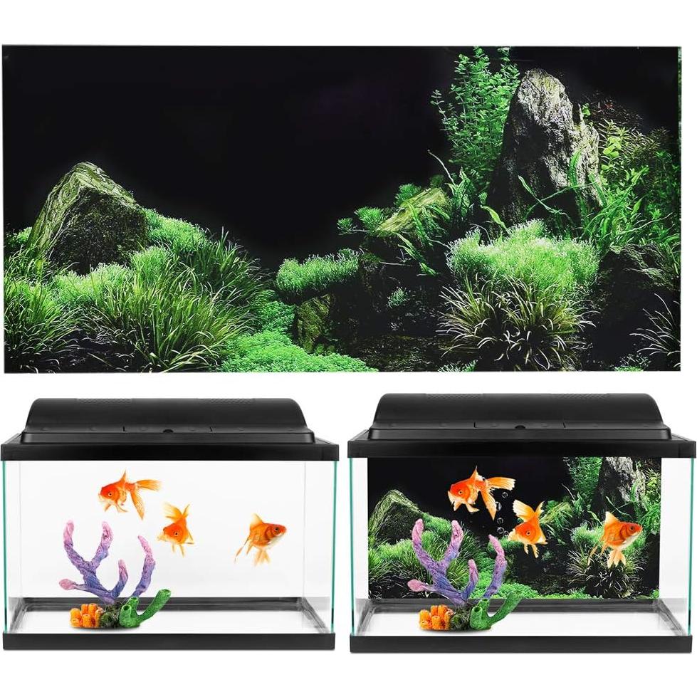 Fondo Adhesivo para Acuario GLOGLOW 61x30cm PVC