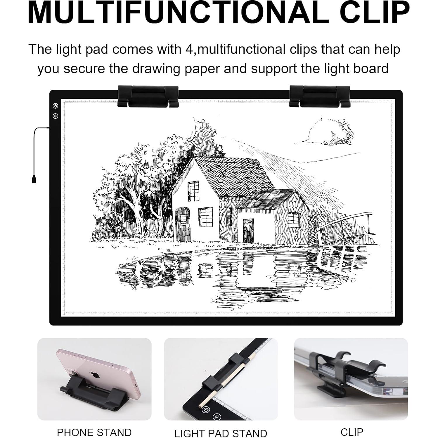 Caja de Luz LED Recargable KOBAIBAN A1 90x60 cm para Dibujo