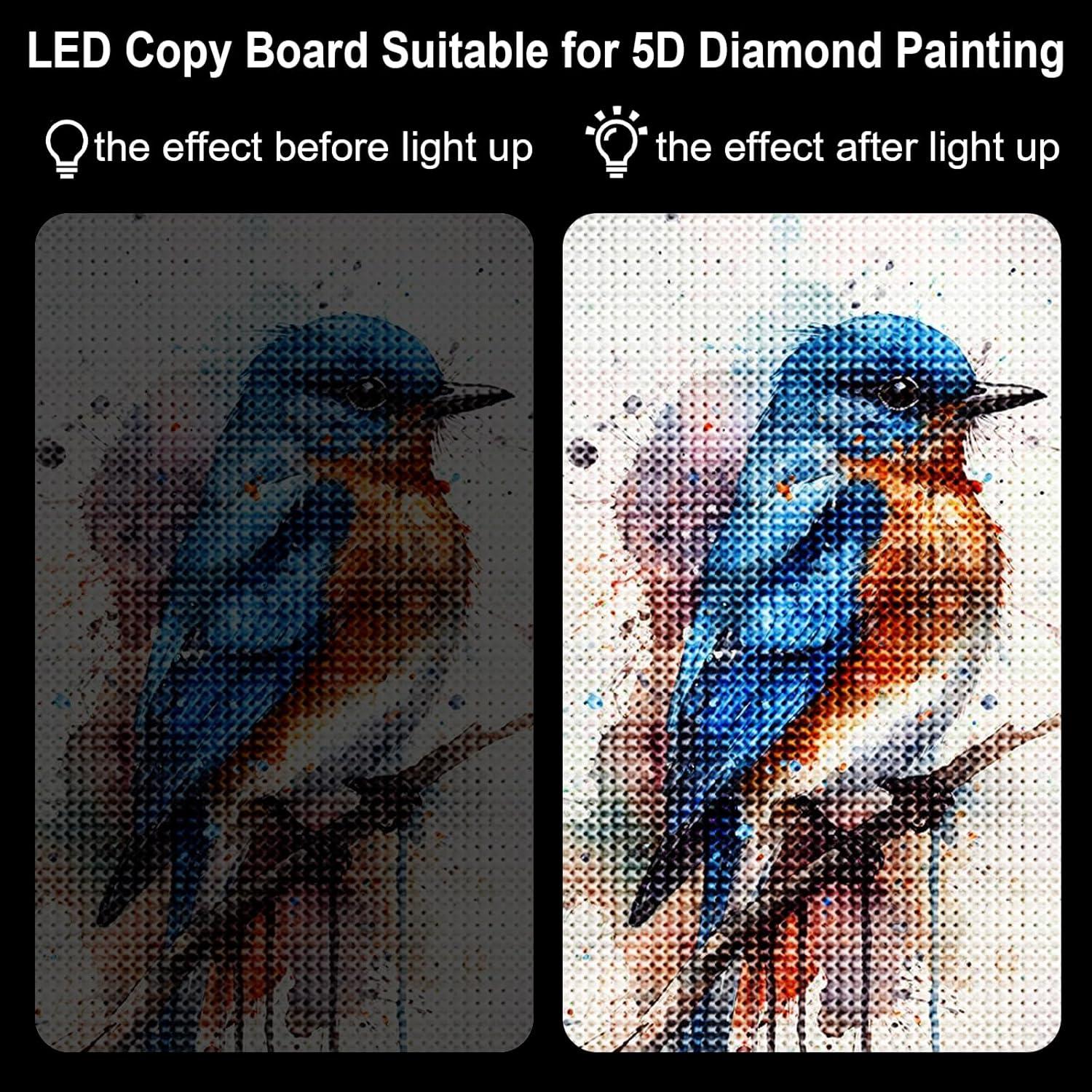 Caja de Luz LED Recargable KOBAIBAN A1 90x60 cm para Dibujo