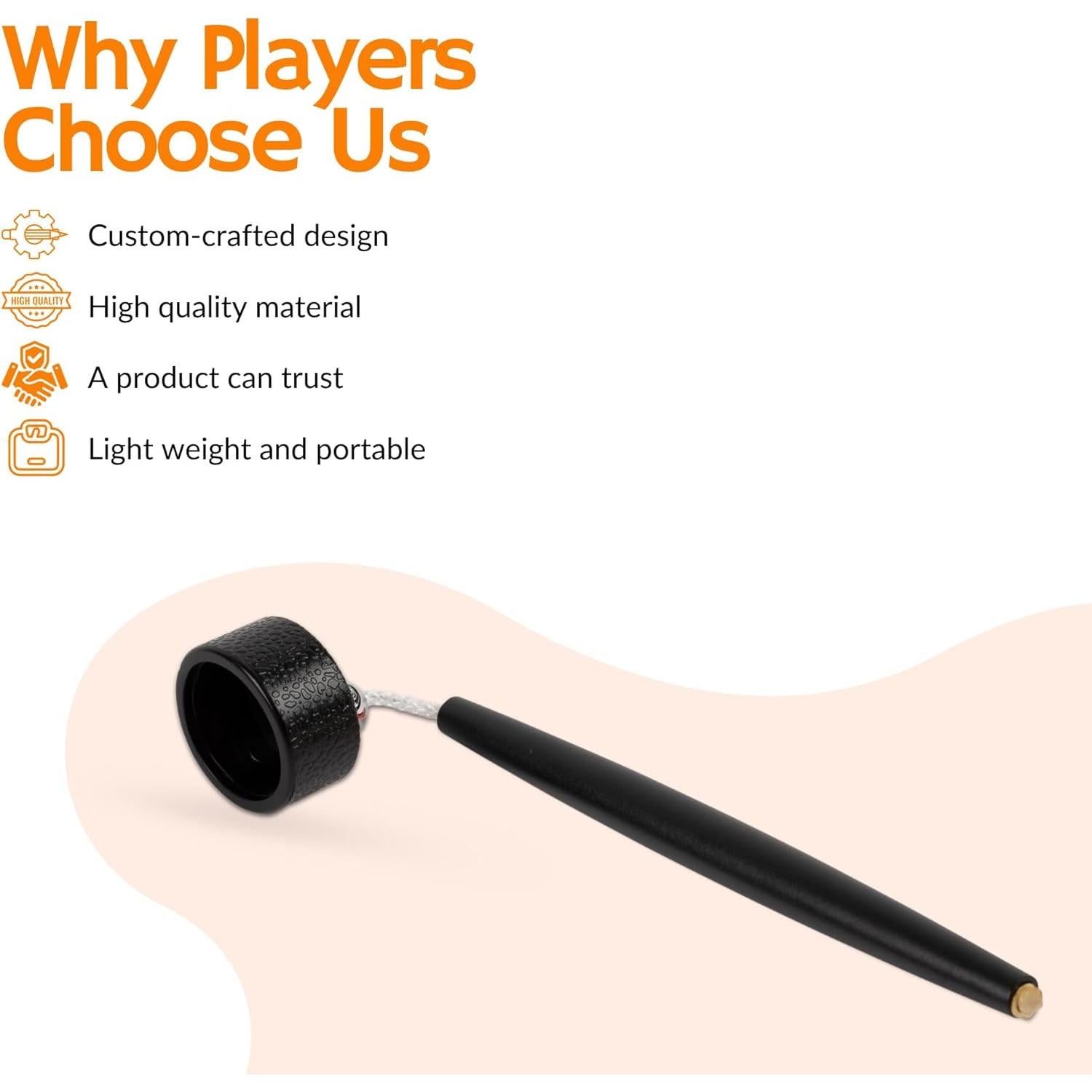 Soporte de Tiza de Aluminio Cru5h para Billar - Negro