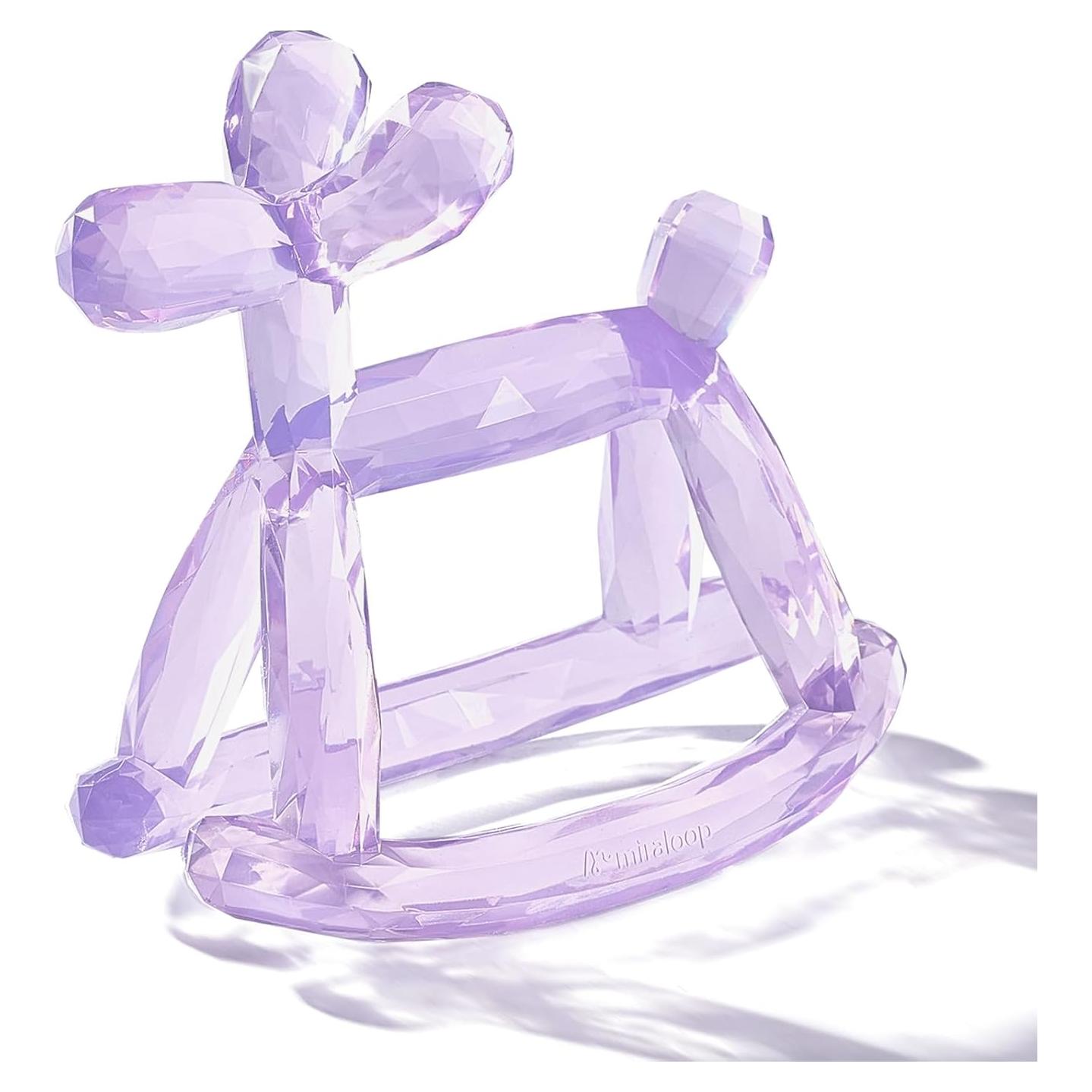 Mordedor de Silicona Jellydog Amatista para Bebés 0-6 Meses