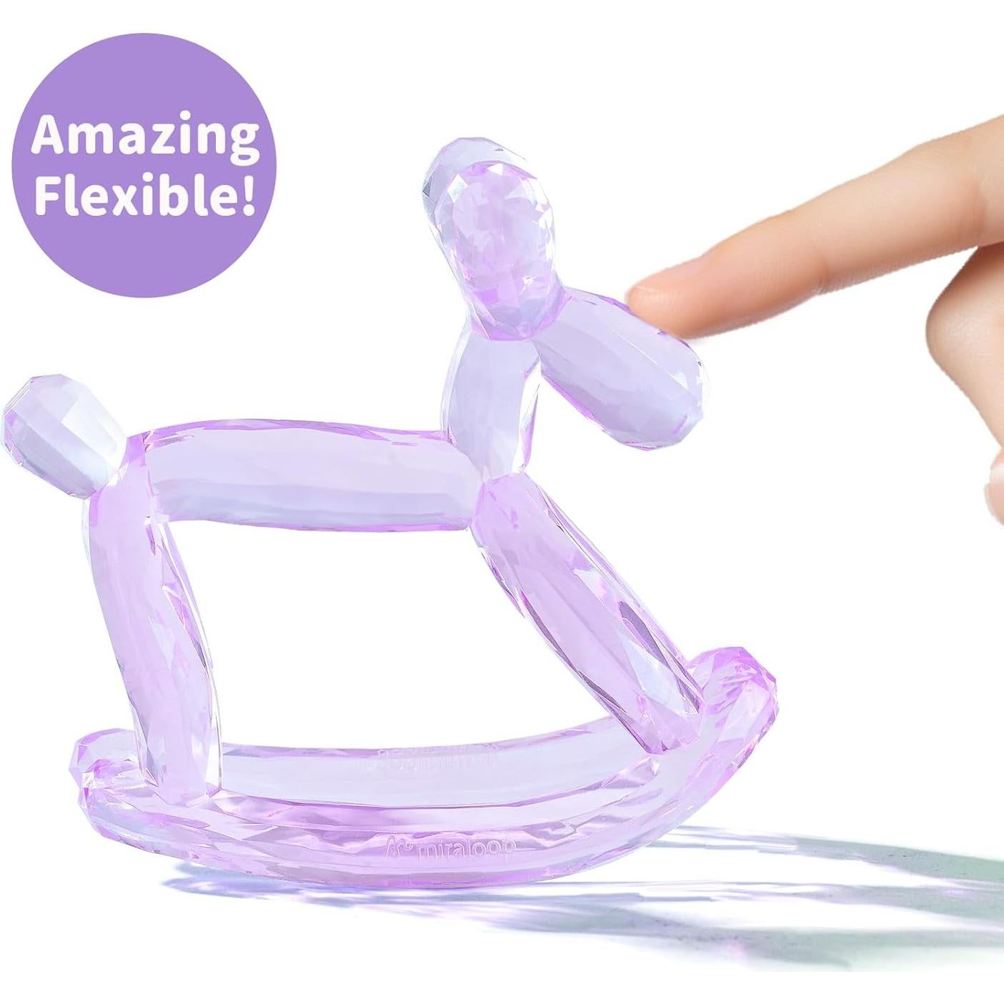 Mordedor de Silicona Jellydog Amatista para Bebés 0-6 Meses