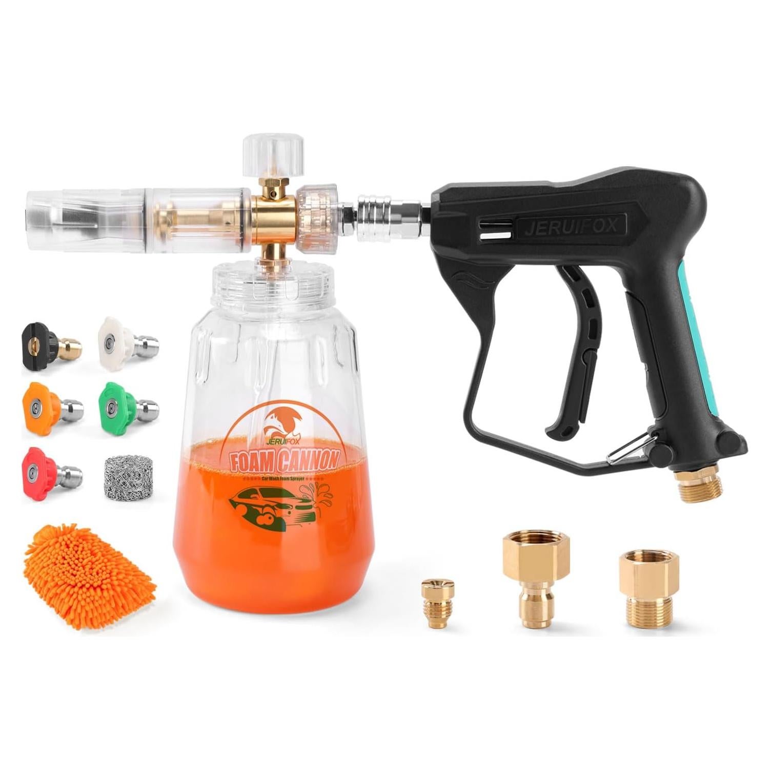 Cañón de Espuma JERUIFOX para Lavadora a Presión 1000ml