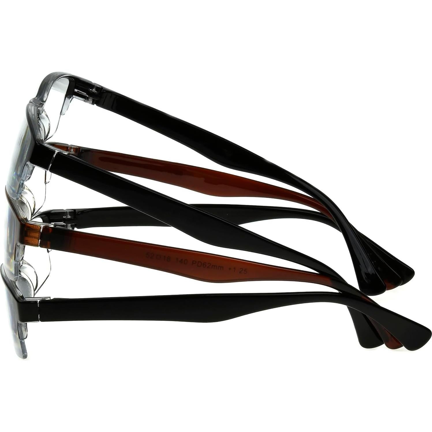 Gafas de lectura Foster Grant Pete 3 pares 2.5x