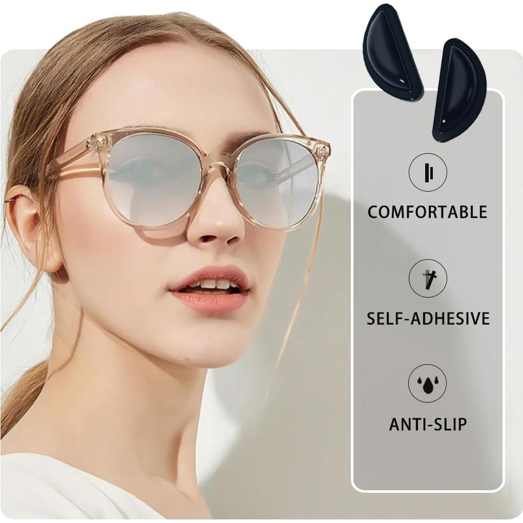 Almohadillas Antideslizantes para Gafas IGEYZO - 30pcs Silicona Negra