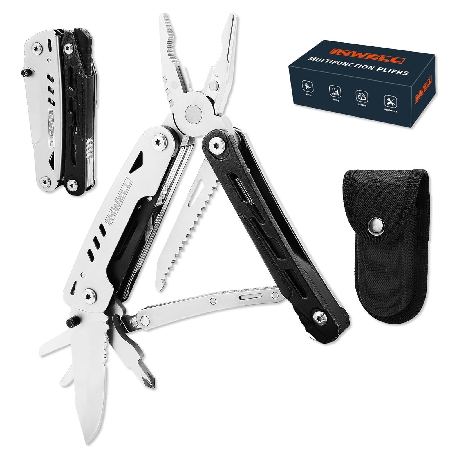 Alicate Multiherramienta Inwell 12 en 1 Acero Inoxidable