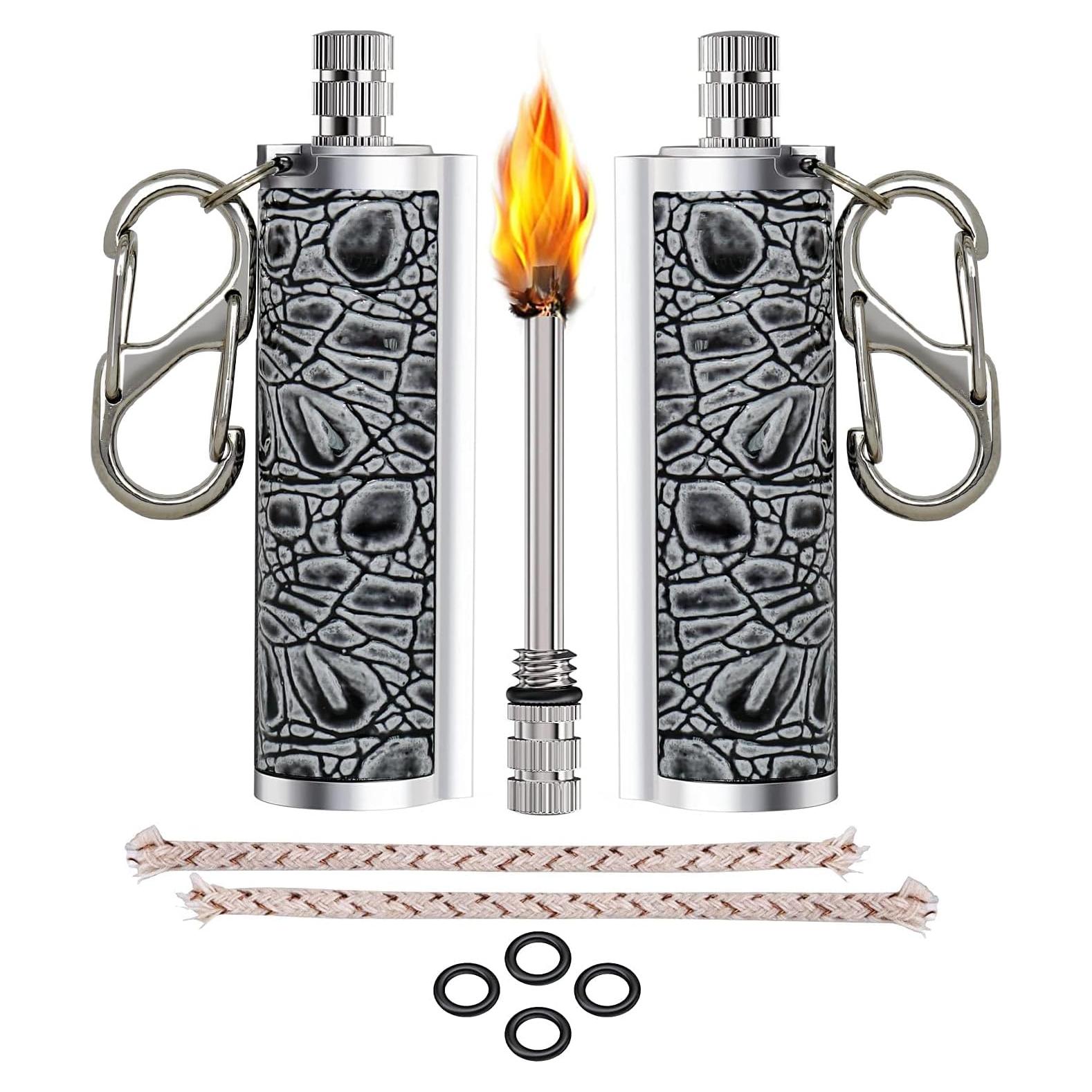 Encendedor Permanente Dreambay 2 Pack con Mosquetón EDC