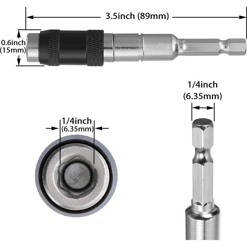 Soportes de Broca Pivote Magnético Toolcool - 2 Piezas