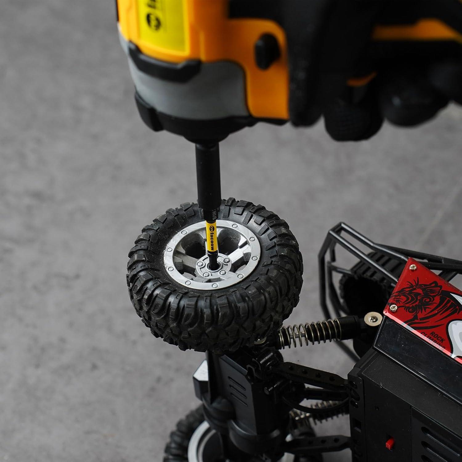 Juego de Puntas Hexagonales Facoow 21 Piezas Acero S2