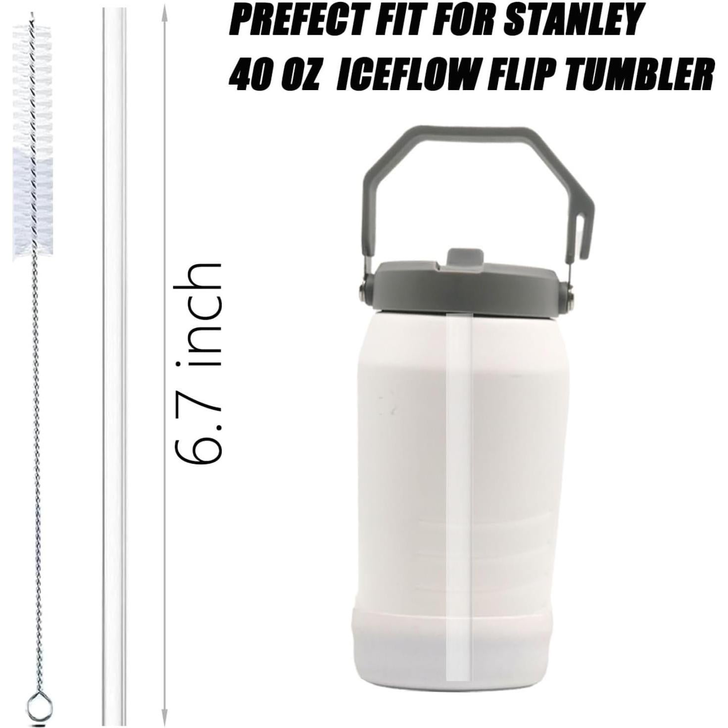 8 Pajitas Reutilizables Klizdum para Tazas Stanley 40oz/64oz