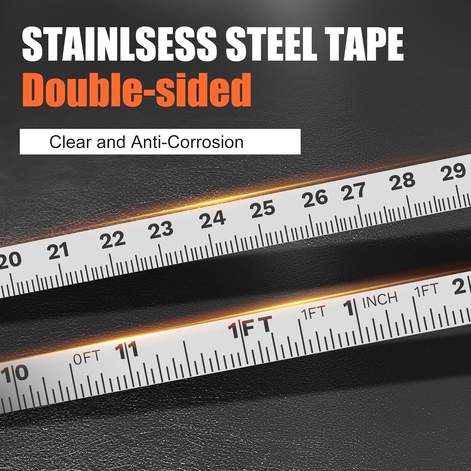 Cinta de Medición de Aceite Cekegon 15 m Acero Inoxidable