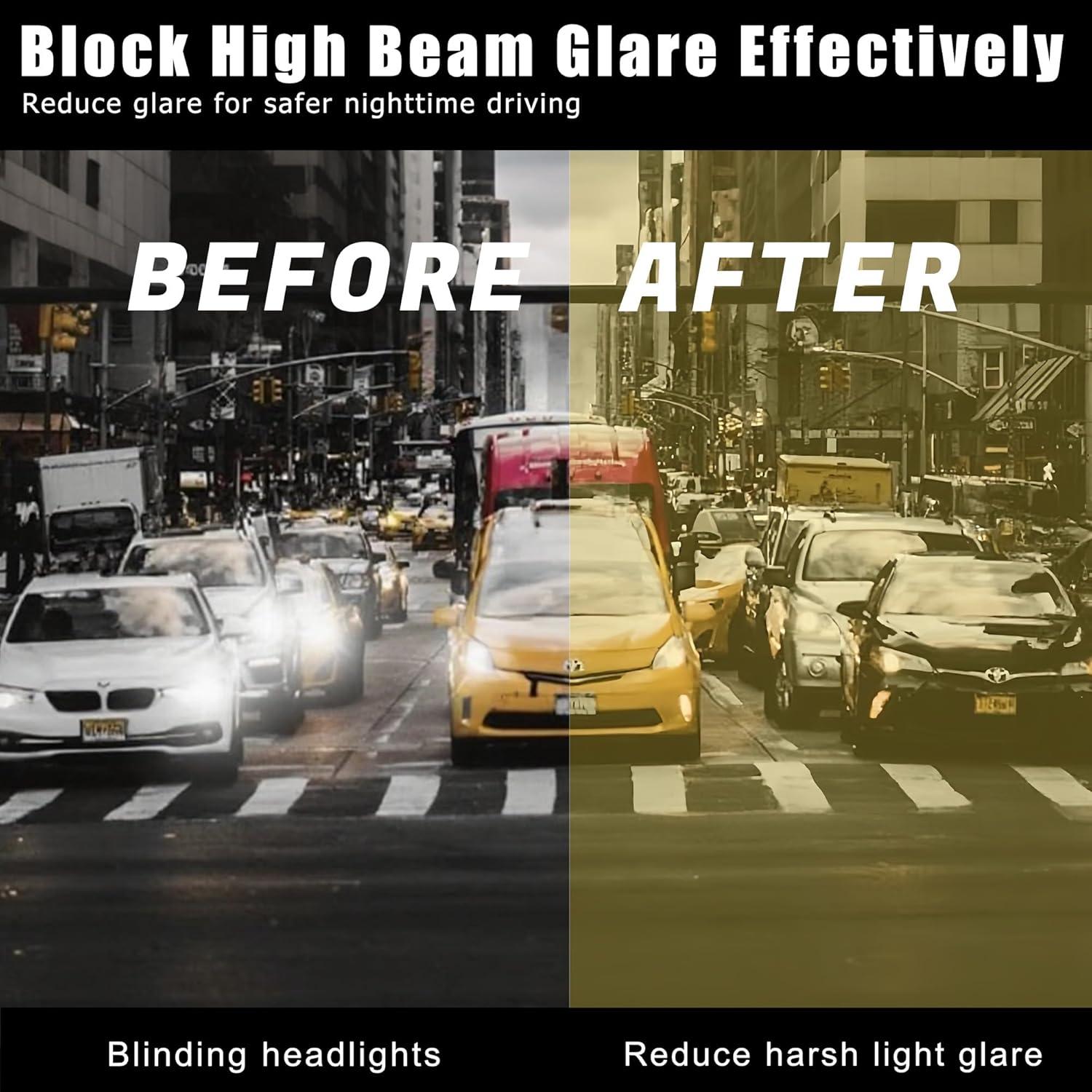 Gafas de Conducción Nocturna SIPHEW para Mujeres - Lente Amarillo Polarizado