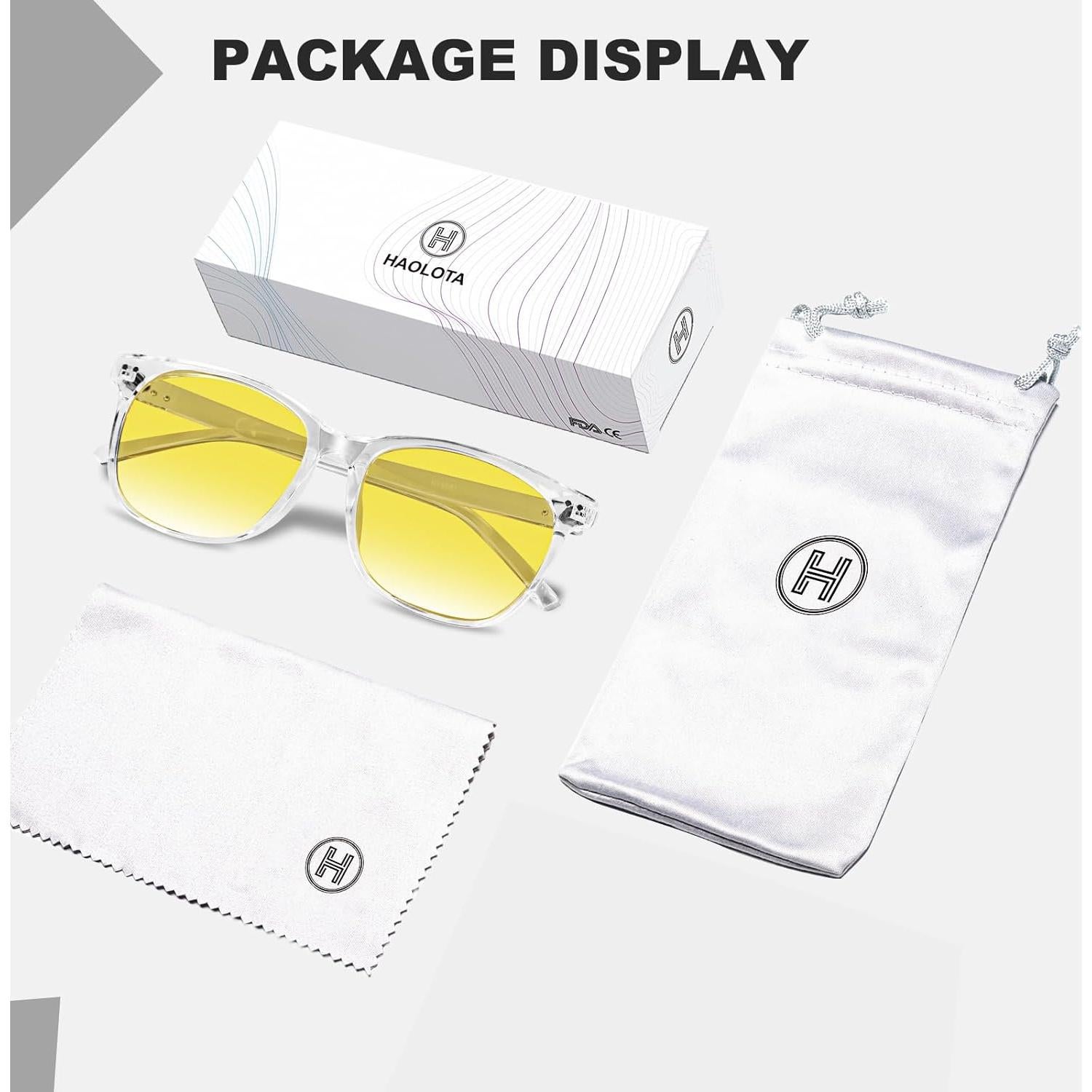 Gafas de Conducción HAOLOTA Polarizadas HD Antirreflejo