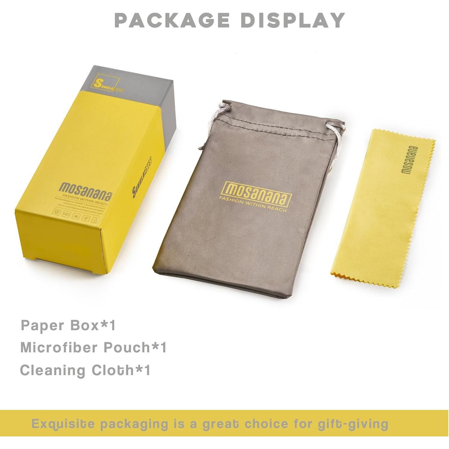 Gafas de Sol Aviador Oversized Mosanana MS52482 UV400