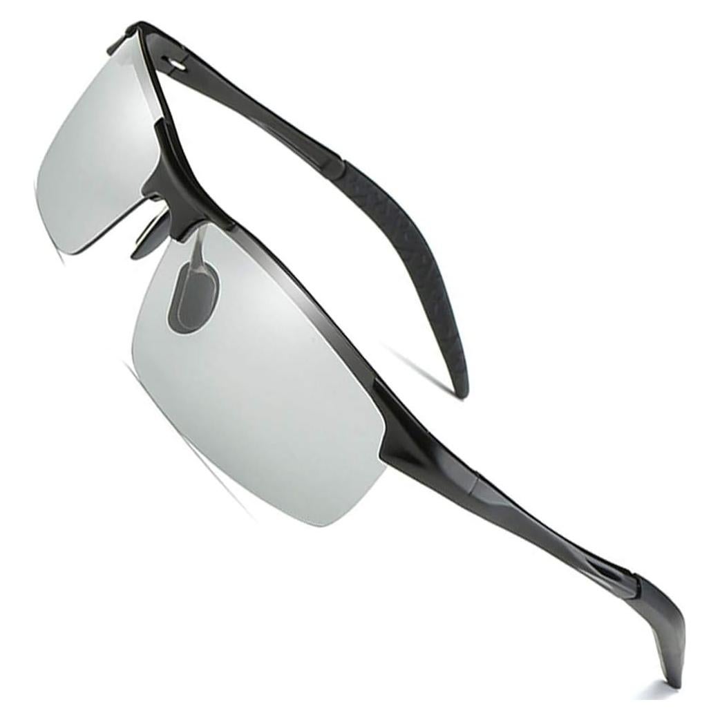 Gafas de sol fotocromáticas polarizadas UV400 para hombres