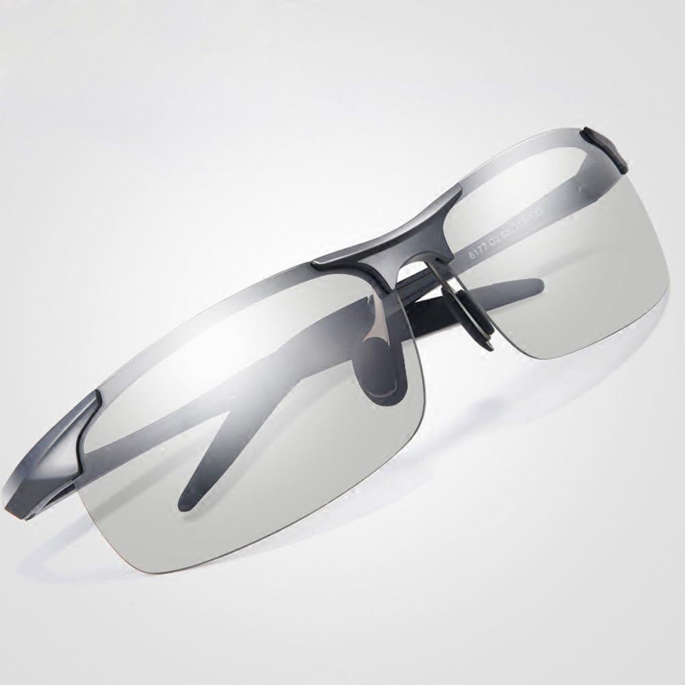Gafas de sol fotocromáticas polarizadas UV400 para hombres