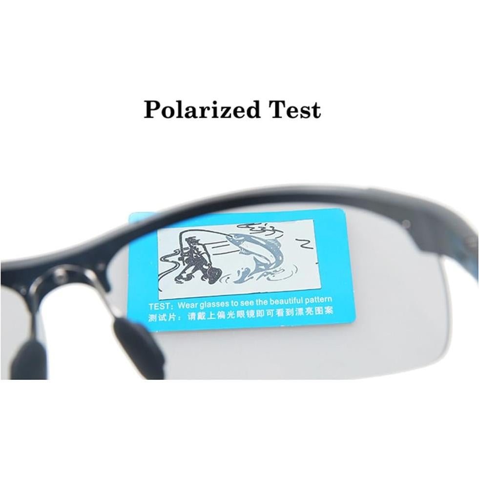 Gafas de sol fotocromáticas polarizadas UV400 para hombres