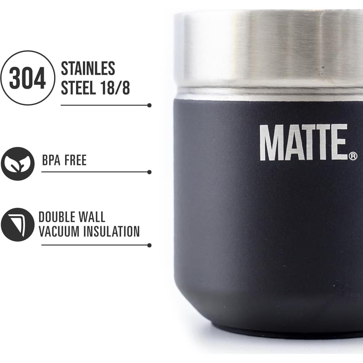 Juego de Yerba Mate Matte 6.5 oz - Caja Premium Antideslizante