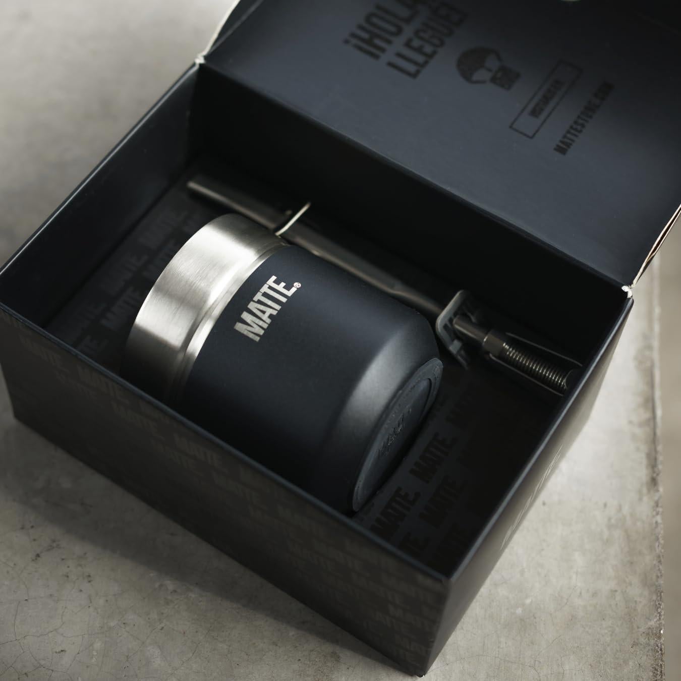 Juego de Yerba Mate Matte 6.5 oz - Caja Premium Antideslizante