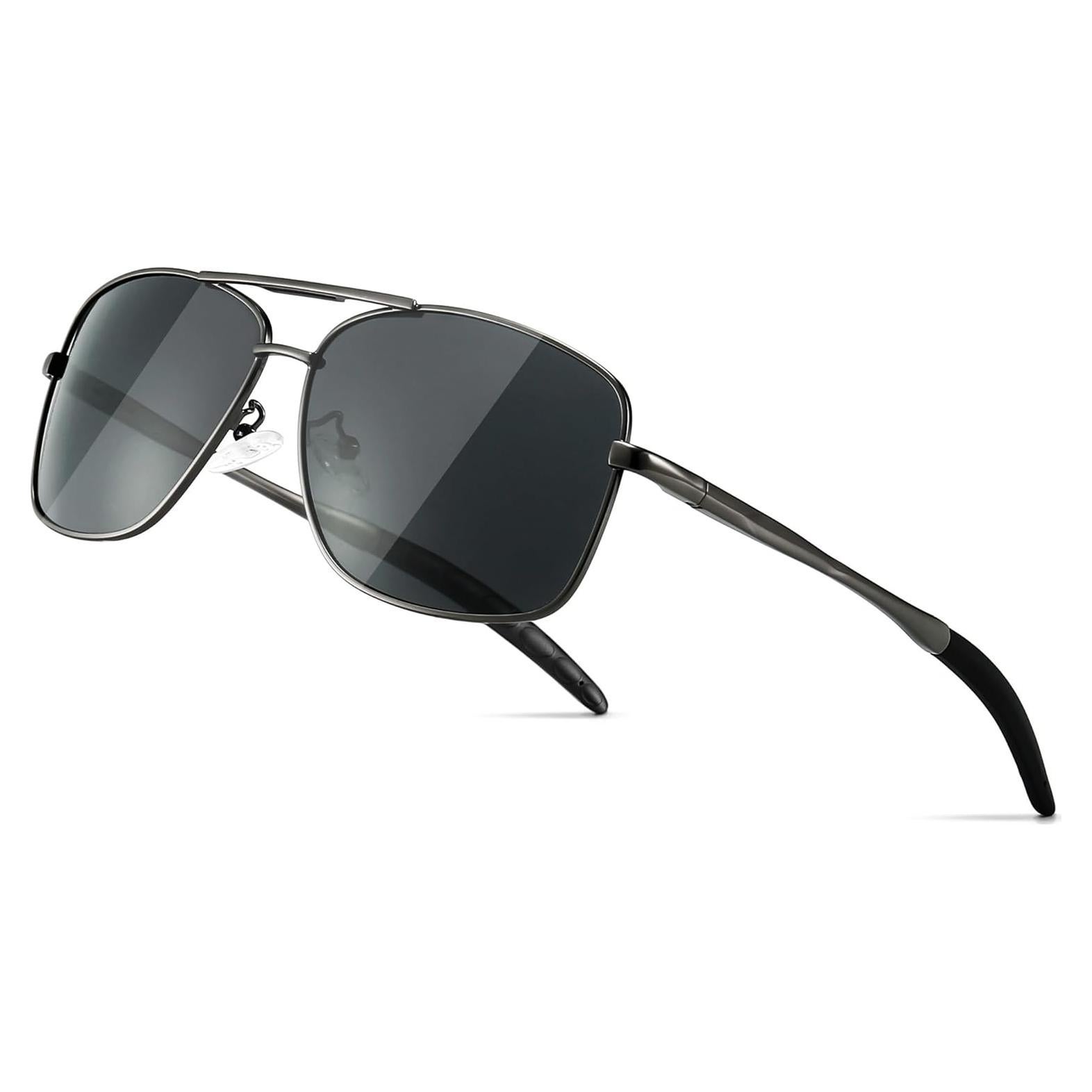 Gafas de sol polarizadas SUNGAIT para hombres con marco metal