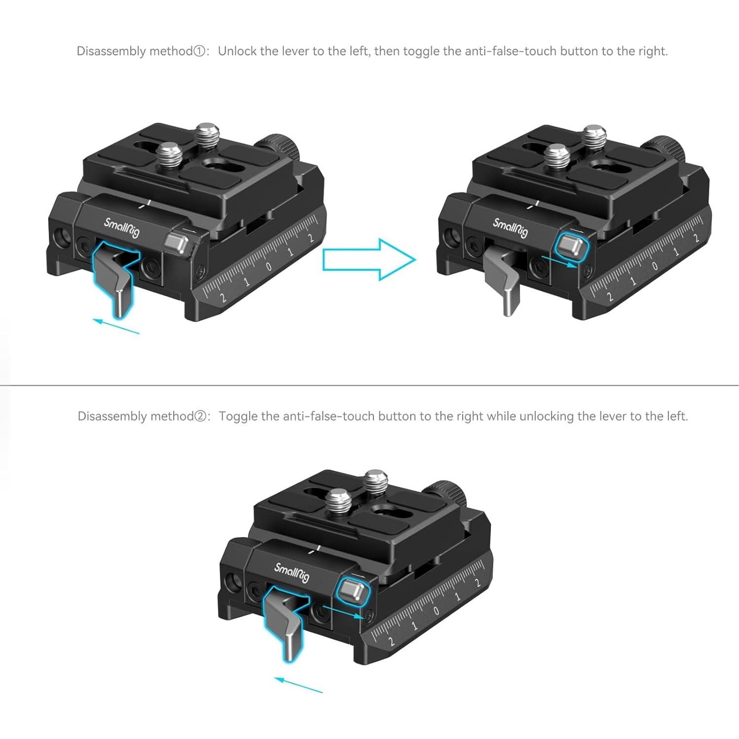 Kit Placa Montaje SmallRig 4234 Arca-Swiss y Manfrotto