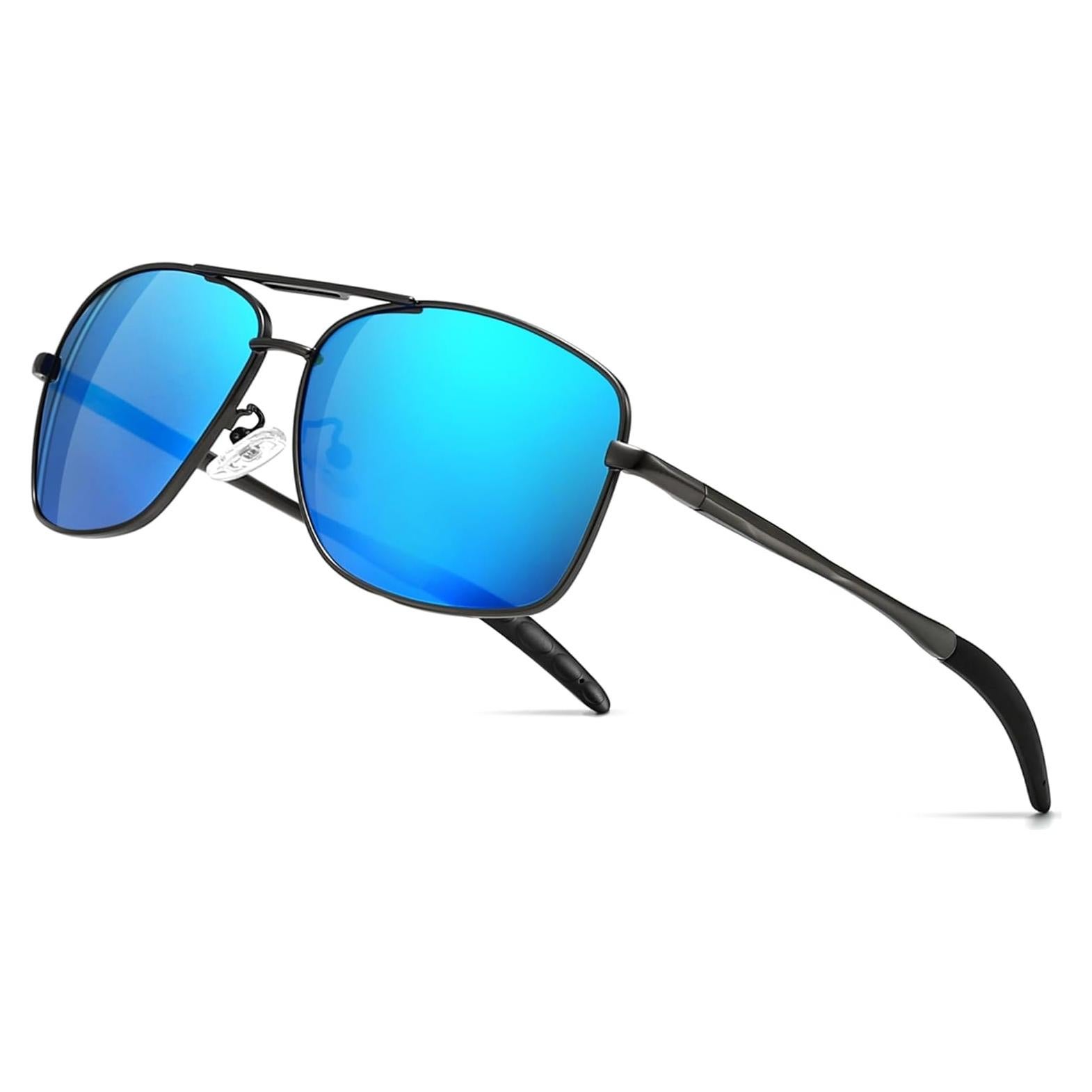 Gafas de sol polarizadas SUNGAIT cuadradas para hombres